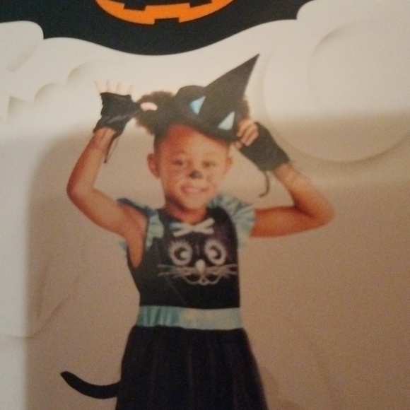 Little girls size 2-3t NWT witch cat costume - Picture 6 of 6